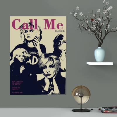 پوستر سیلک Blondie 1980