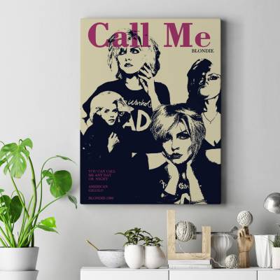 تابلو کنواس (بوم) Blondie 1980