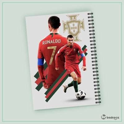 دفتر یادداشت رونالدو پرتغال