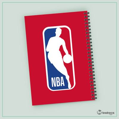 دفتر یادداشت لوگوی NBA