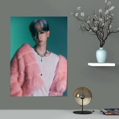 پوستر سیلک baekhyun exo