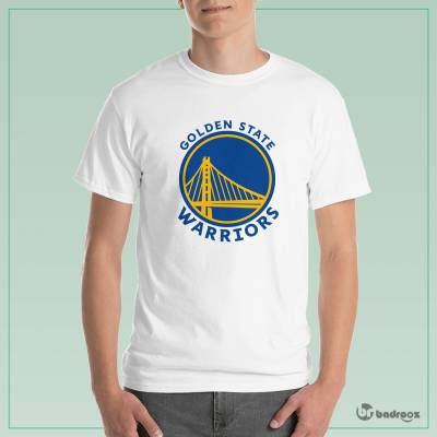 تی شرت مردانه لوگوی تیم بسکتبال گلدن استیت واریرز Golden State Warriors