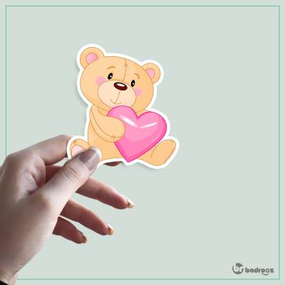 استیکر و برچسب طرح تدی خرسه - 17