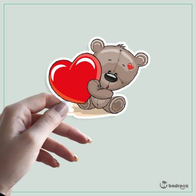 استیکر و برچسب طرح تدی خرسه - 26
