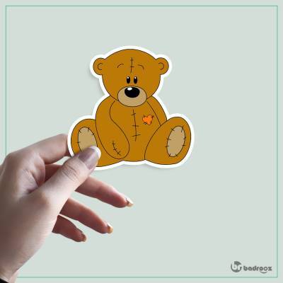 استیکر و برچسب طرح تدی خرسه - 32