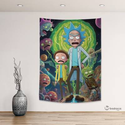 بک دراپ ریک و مورتی (Rick and Morty)