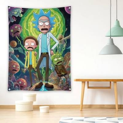 دراپ بنر ریک و مورتی (Rick and Morty)
