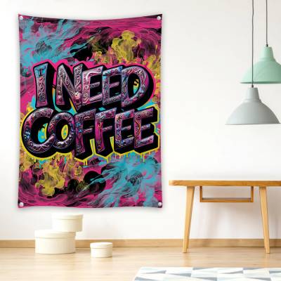 دراپ بنر I Need Coffee 2