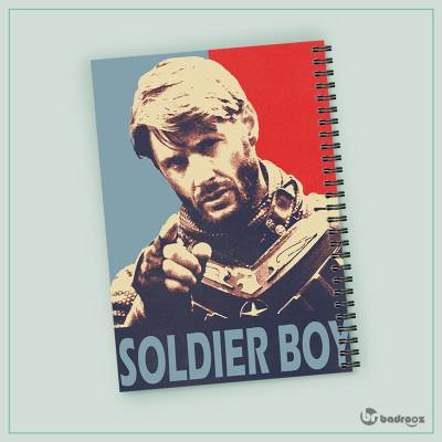دفتر یادداشت Soldier boy