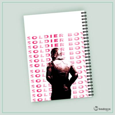 دفتر یادداشت Soldier boy 80s