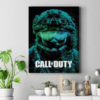 تابلو کنواس (بوم) کال آف دیوتی Call of Duty