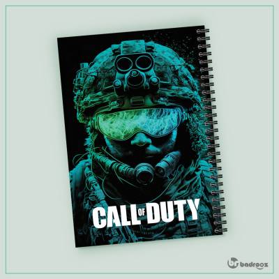دفتر یادداشت کال آف دیوتی Call of Duty