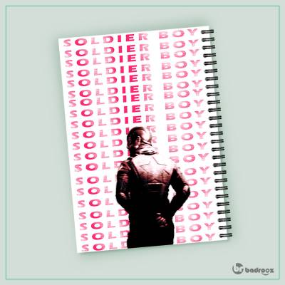 دفتر یادداشت Soldier boy 80s- ver 2