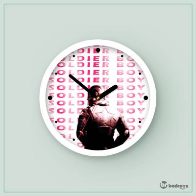 ساعت دیواری  Soldier boy 80s- ver 2