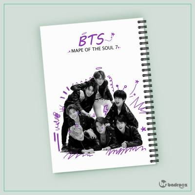 دفتر یادداشت BTS MOTS7