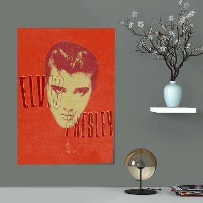 پوستر سیلک Elvis Presley 2