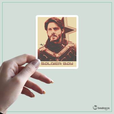 استیکر و برچسب Soldier boy 2