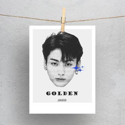 پولاروید(فتوکارت) jungkook blue