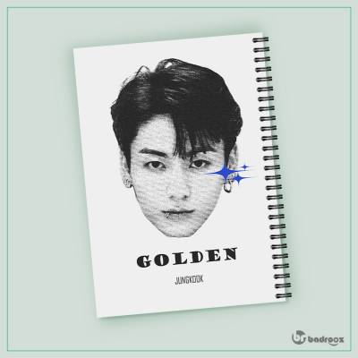 دفتر یادداشت jungkook blue