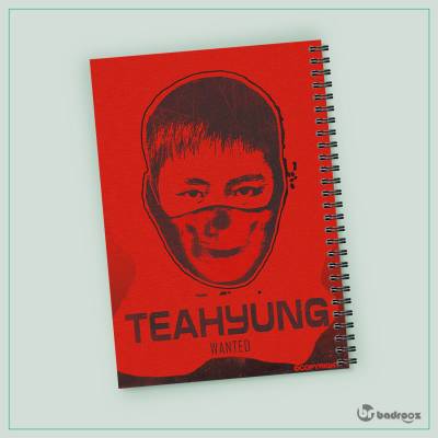 دفتر یادداشت تهیونگ-red
