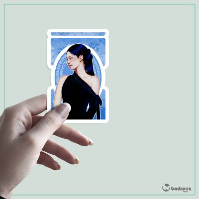 استیکر و برچسب jennie blackpink