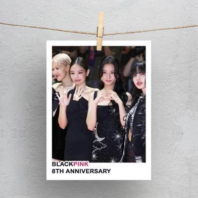 پولاروید(فتوکارت) blackpink 8th anniversary fansign