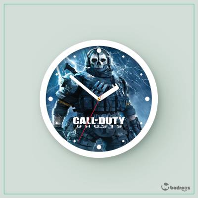 ساعت دیواری  call of duty ghosts 1