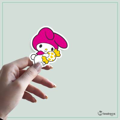 استیکر و برچسب طرح مای ملودی - 11