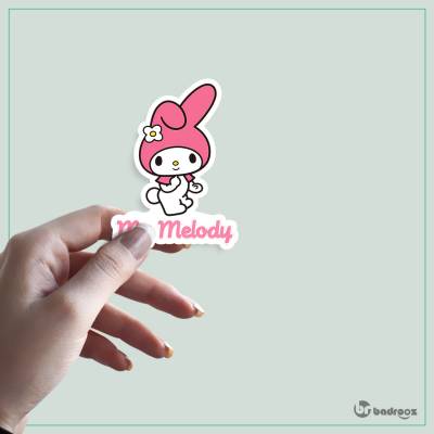استیکر و برچسب طرح مای ملودی - 12