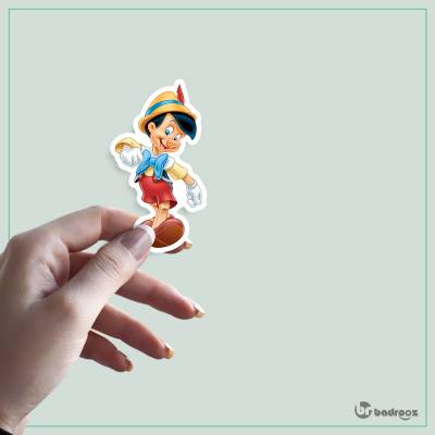 استیکر و برچسب طرح پینوکیو - 5
