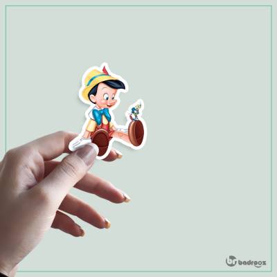 استیکر و برچسب طرح پینوکیو - 7
