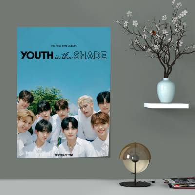 پوستر سیلک zerobaseone youth in the shade