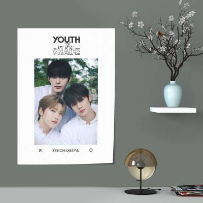 پوستر سیلک zerobaseone youth in the shade album