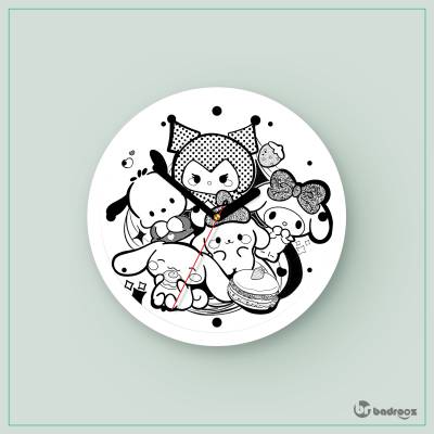 ساعت دیواری  Doodle 003