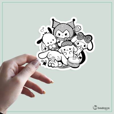 استیکر و برچسب Doodle 003