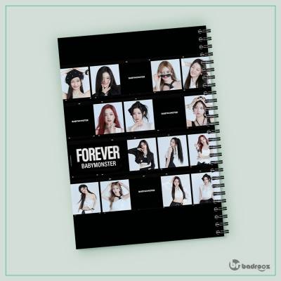 دفتر یادداشت babymonster forever