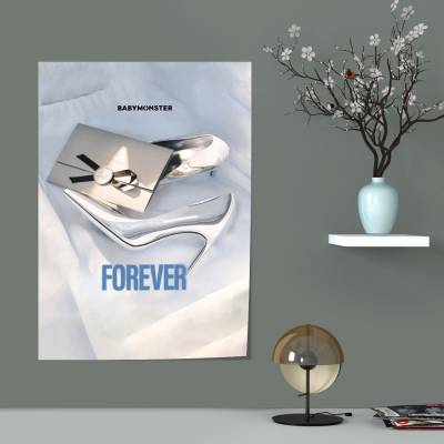 پوستر سیلک babymonster forever poster