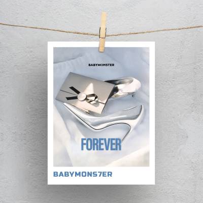 پولاروید(فتوکارت) babymonster forever poster