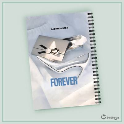 دفتر یادداشت babymonster forever poster