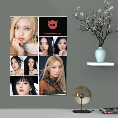پوستر سیلک babymonster ot7