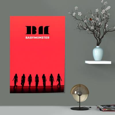 پوستر سیلک babymonster debute