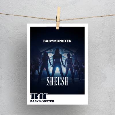پولاروید(فتوکارت) babymonster sheesh poster