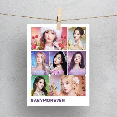 پولاروید(فتوکارت) babymonster stuck in the middle