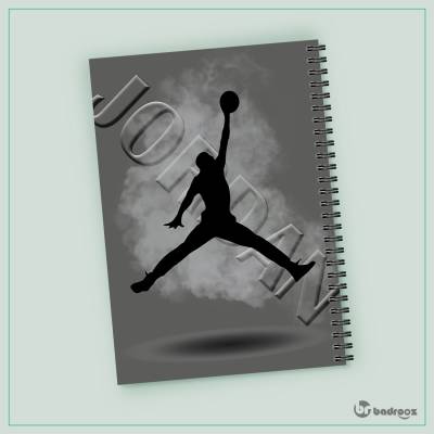 دفتر یادداشت طرح بسکتبال جردن