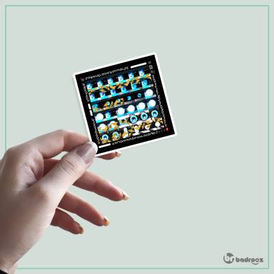 استیکر و برچسب CLX3_016