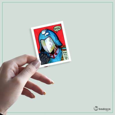 استیکر و برچسب Cobra Commander (WeirdoXMiloTrent Exclusive)