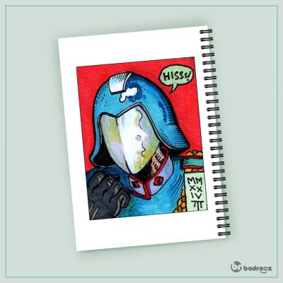دفتر یادداشت Cobra Commander (WeirdoXMiloTrent Exclusive)