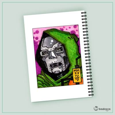 دفتر یادداشت Dr. Doom (WeirdoXMiloTrent Exclusive)