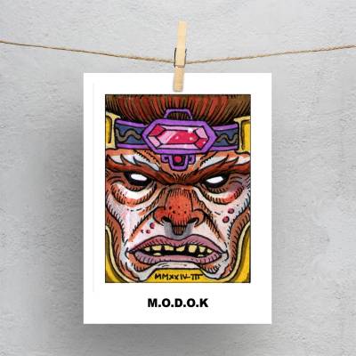 پولاروید(فتوکارت) M.O.D.O.K (Weirdo X MiloTrent Exclusive)