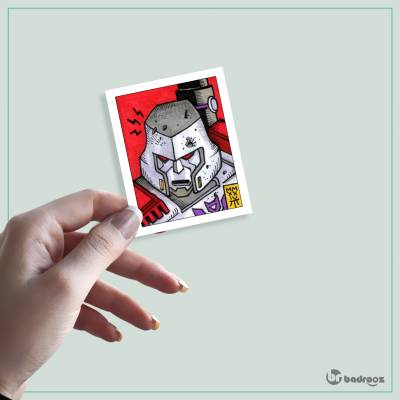 استیکر و برچسب Megatron (WeirdoXMiloTrent Exclusive)